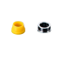 Adapters & Connectors: Short Flangeless PEEK Fittings, Headless, 1/4''-28 Nuts, Ferrules and Locking Ring (100 Pcs/Pk)